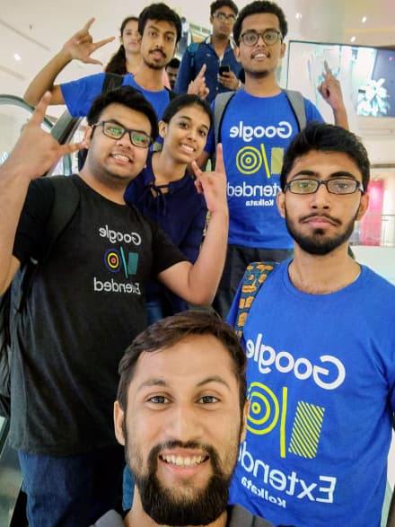 Developer Student Club Kolkata organised Google IO Extended. Core Organiser and gave talk on PWA